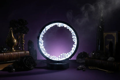 Crystal LED Lamp - Sorceress Sanctuary Amethyst Cold Light-Deep Amethyst Cold Light-Deep Amethyst Warm Light-Amethyst Warm Light-Blue Fluorite Cold Light