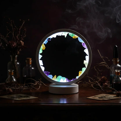 Crystal LED Lamp - Sorceress Sanctuary Amethyst Cold Light-Deep Amethyst Cold Light-Deep Amethyst Warm Light-Amethyst Warm Light-Blue Fluorite Cold Light