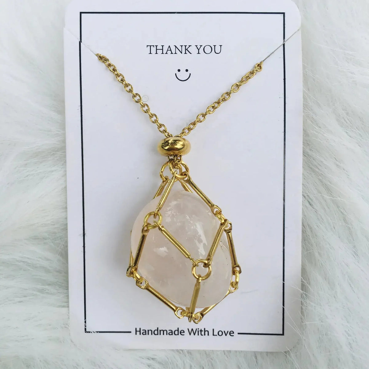 Crystal Necklace - Sorceress Sanctuary Platinum Silver-Citrine-Platinum Silver-Tiger Eye-Platinum Silver-Redstone-White Gold Silver-Blue-Platinum Silver-Net 1
