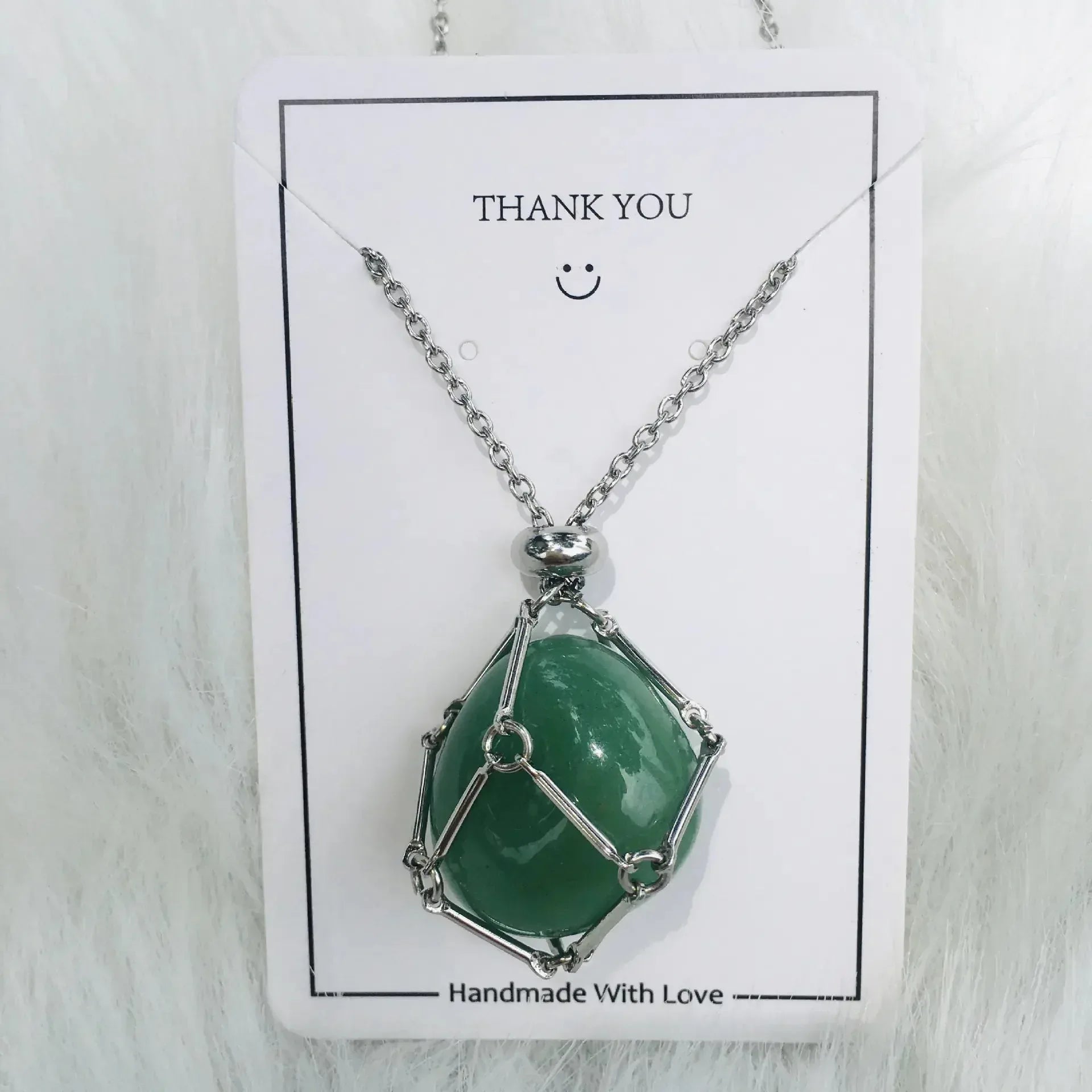 Crystal Necklace - Sorceress Sanctuary Platinum Silver-Citrine-Platinum Silver-Tiger Eye-Platinum Silver-Redstone-White Gold Silver-Blue-Platinum Silver-Net 1