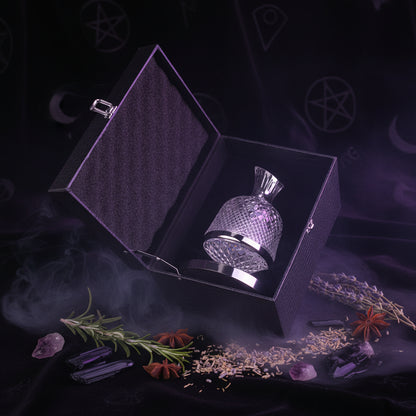 Crystal Rotating Decanter - Sorceress Sanctuary 1style-2style