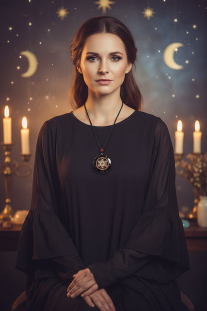 Dark Chakra Necklace - Sorceress Sanctuary 1
