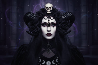 Dark Enchantress Crown - Sorceress Sanctuary Black
