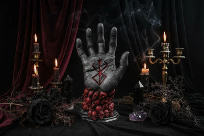 Demonic Hand - Sorceress Sanctuary Violent hand of God + Heart (without lanyard)-Heart (with lanyard)-Devil's Hand-Violent hand of God + Heart (with lanyard)