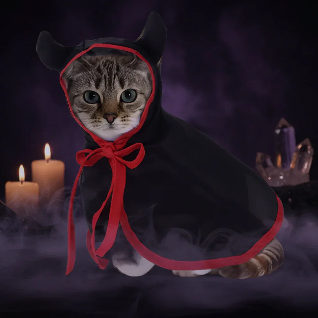 Devil Pet Cape - Sorceress Sanctuary Red / S-Red / M-Red / L-Orange / S-Orange / M
