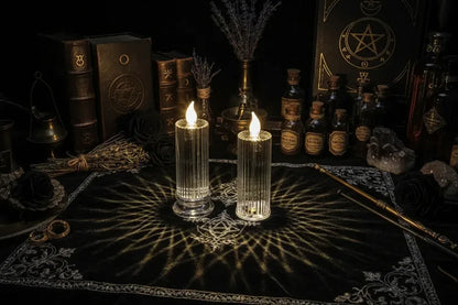 Diamond Candle Lights - Sorceress Sanctuary Diamond Candle Lamp Without Base-Diamond Candle Lamp With Base