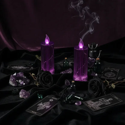 Diamond Candle Lights - Sorceress Sanctuary Diamond Candle Lamp Without Base-Diamond Candle Lamp With Base