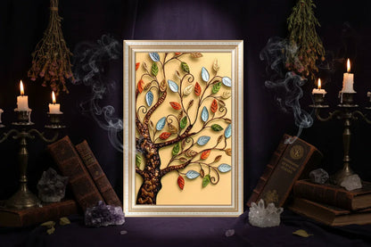 Diamond Prosperity Painting - Sorceress Sanctuary Crystal Diamond / 50x80cm-Full Diamond / 60x100cm-Full Diamond / 70x110cm-Crystal Diamond / 60x100cm-Rubik Cube / 50x80cm