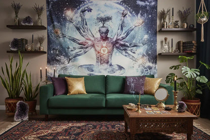 Divine Tapestry - Sorceress Sanctuary 130x150cm-150x200cm