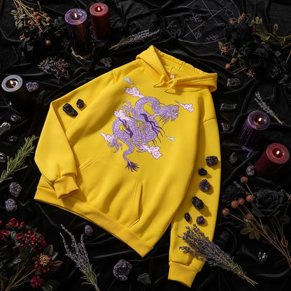 Dragon Cloud Hoodie - Sorceress Sanctuary Purple Dragon-Red / S-Purple Dragon-Red / M-Purple Dragon-Red / L-Purple Dragon-Red / XL-Purple Dragon-Red / XXL