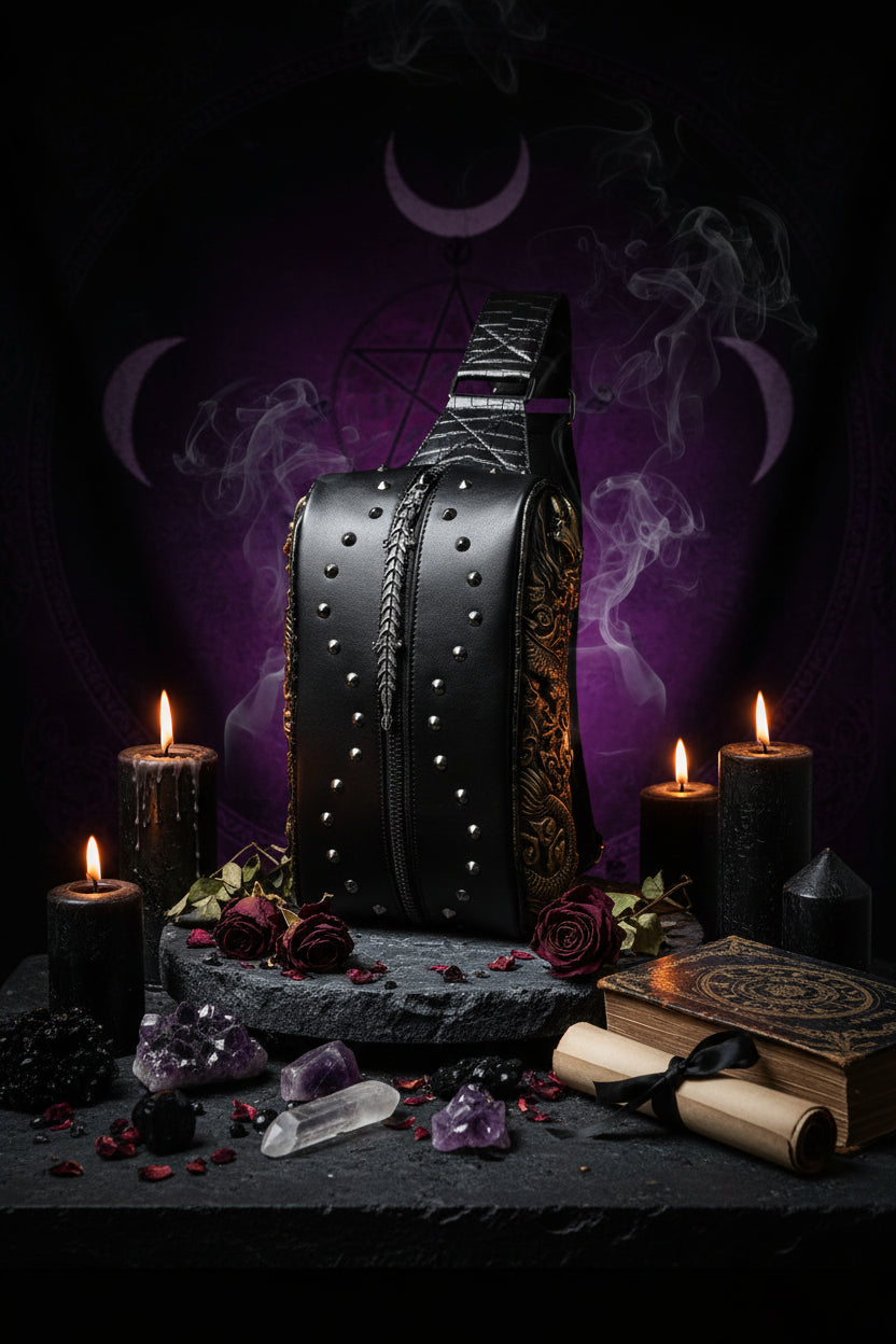 Dragon Head Chest Bag - New Crossbody Casual Backpack Sorceress Sanctuary