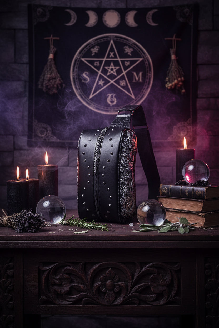 Dragon Head Chest Bag - New Crossbody Casual Backpack Sorceress Sanctuary