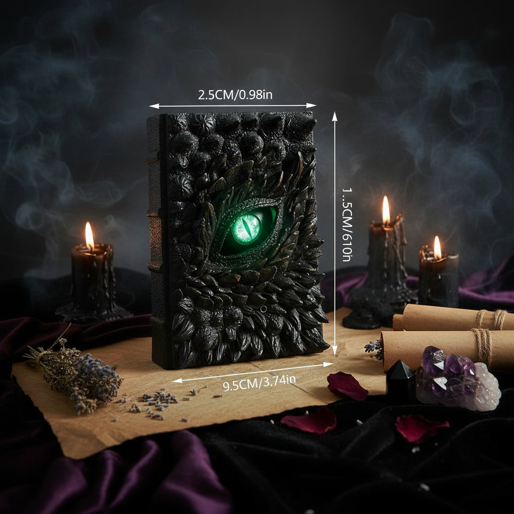Dragon Grimoire - Sorceress Sanctuary Yellow Eyes / One Size-Red Eyes / One Size-Blue Eyes / One Size-Green Eyes / One Size