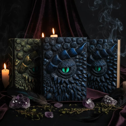 Dragon Grimoire - Sorceress Sanctuary Yellow Eyes / One Size-Red Eyes / One Size-Blue Eyes / One Size-Green Eyes / One Size