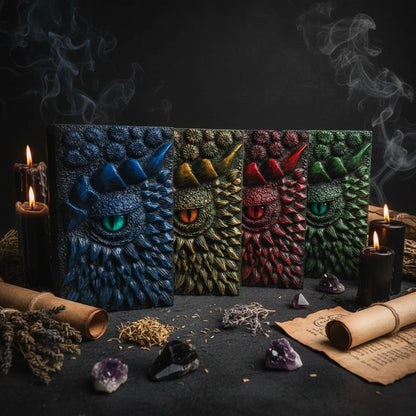 Dragon Grimoire - Sorceress Sanctuary Yellow Eyes / One Size-Red Eyes / One Size-Blue Eyes / One Size-Green Eyes / One Size