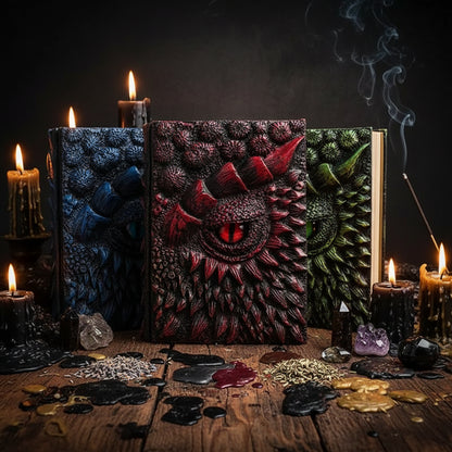 Dragon Grimoire - Sorceress Sanctuary Yellow Eyes / One Size-Red Eyes / One Size-Blue Eyes / One Size-Green Eyes / One Size