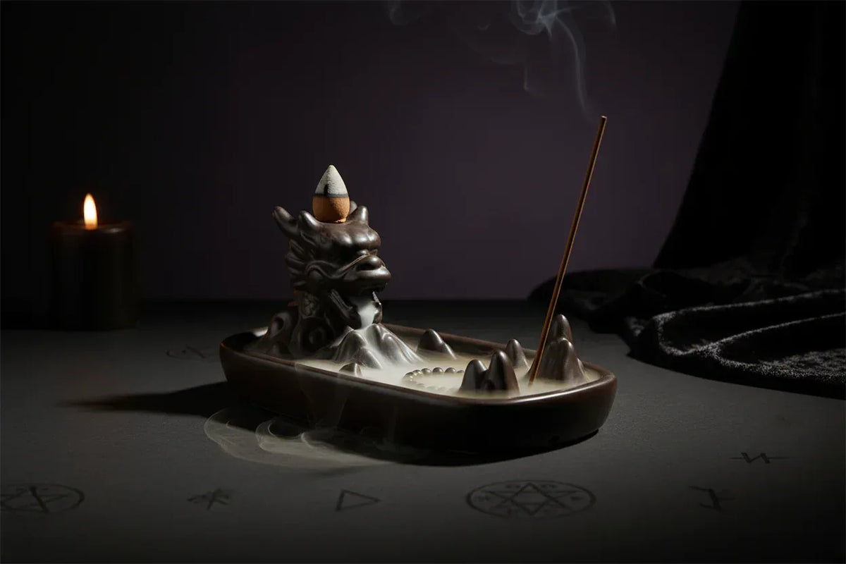 Dragon Incense Burner - Sorceress Sanctuary Dragon