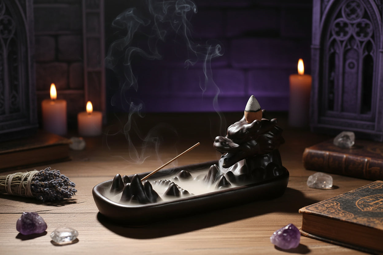 Dragon Incense Burner - Sorceress Sanctuary Dragon
