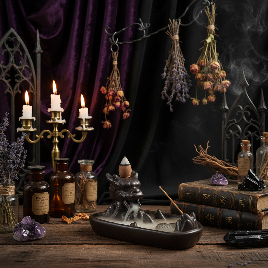 Dragon Incense Burner - Sorceress Sanctuary Dragon