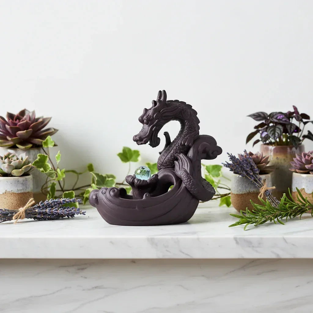 Dragon Incense Burner - Sorceress Sanctuary Q1pcs