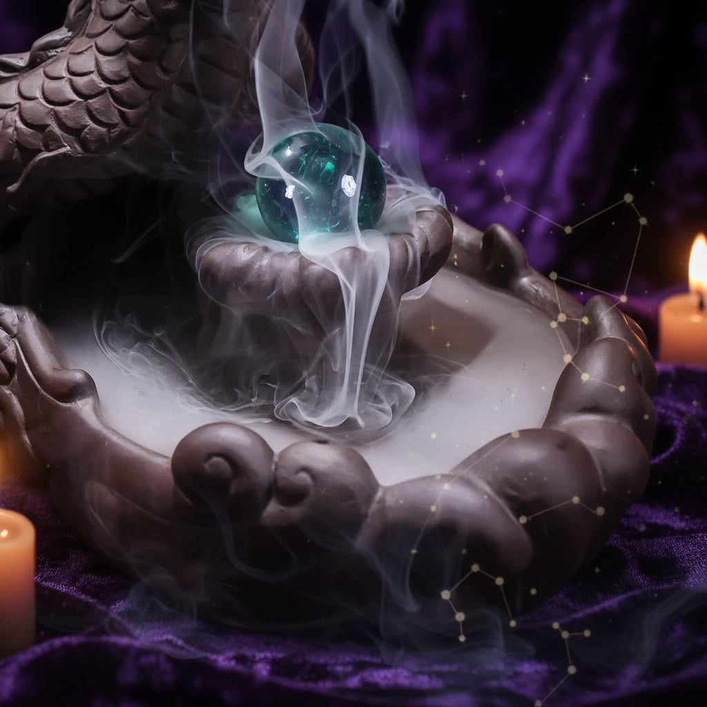 Dragon Incense Burner - Sorceress Sanctuary Q1pcs