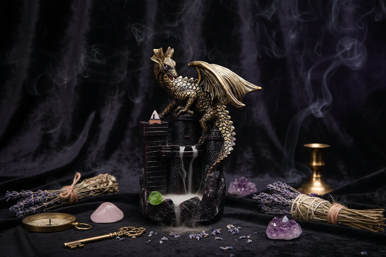 Dragon Incense Holder - Sorceress Sanctuary Dragon