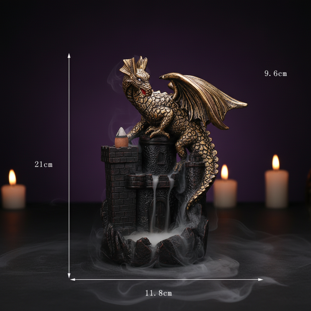 Dragon Incense Holder - Sorceress Sanctuary Dragon
