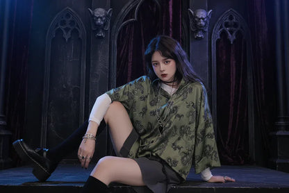 Dragon Mystic Shirt - Sorceress Sanctuary Green / M-Green / L