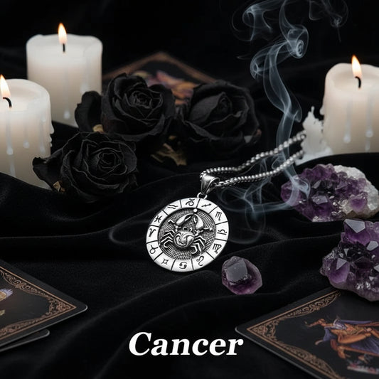 Dual Zodiac Necklace - Sorceress Sanctuary Leo-Taurus-Gemini-Aquarius-Sagittarius