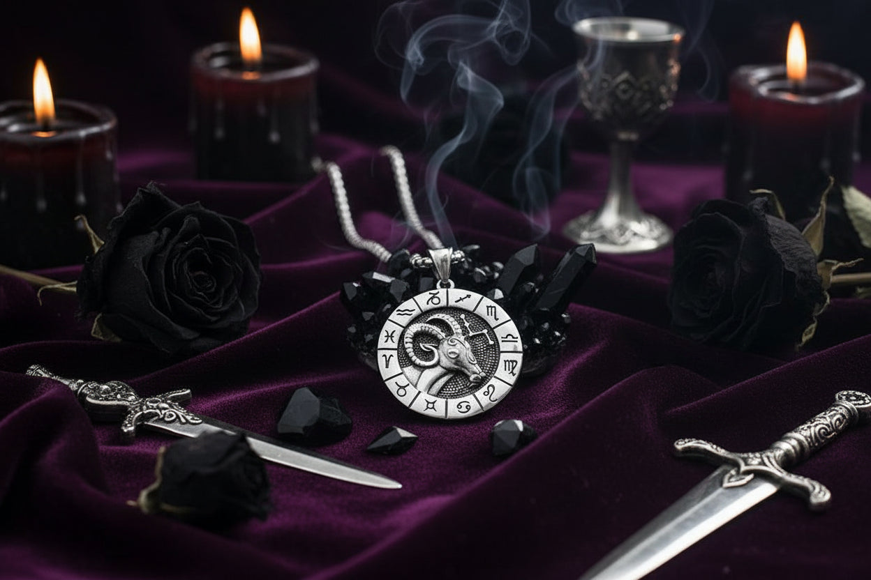 Dual Zodiac Necklace - Sorceress Sanctuary Leo-Taurus-Gemini-Aquarius-Sagittarius