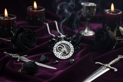 Dual Zodiac Necklace - Sorceress Sanctuary Leo-Taurus-Gemini-Aquarius-Sagittarius