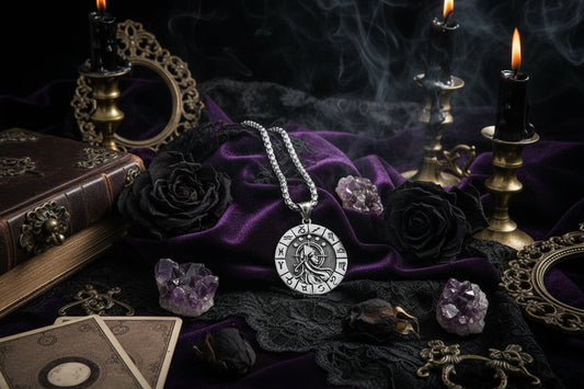 Dual Zodiac Necklace - Sorceress Sanctuary Leo-Taurus-Gemini-Aquarius-Sagittarius