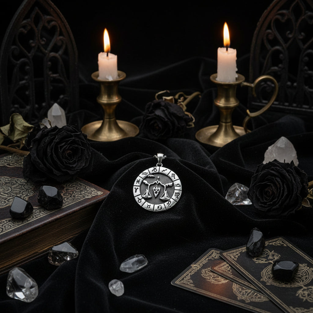 Dual Zodiac Necklace - Sorceress Sanctuary Leo-Taurus-Gemini-Aquarius-Sagittarius