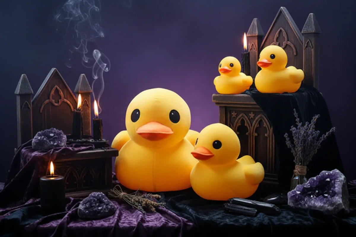 Duck Familiar - Sorceress Sanctuary Yellow / 10cm-Yellow / 20cm-Yellow / 30cm-Yellow / 50cm-Yellow / 70cm