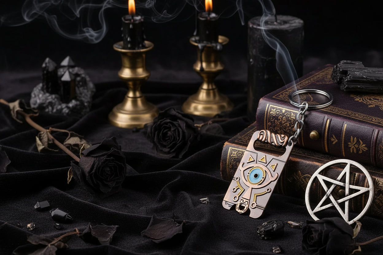 Egyption Protection Keychain - Sorceress Sanctuary Protection