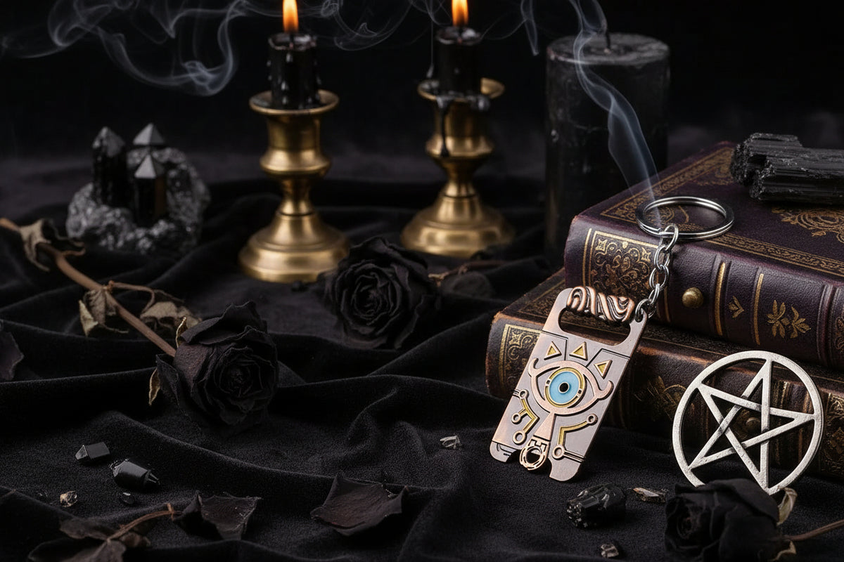 Egyption Protection Keychain - Sorceress Sanctuary Protection