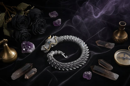 Elderwyrm Dragon Bracelet - Sorceress Sanctuary 18cm-20cm-22cm-23cm-24cm