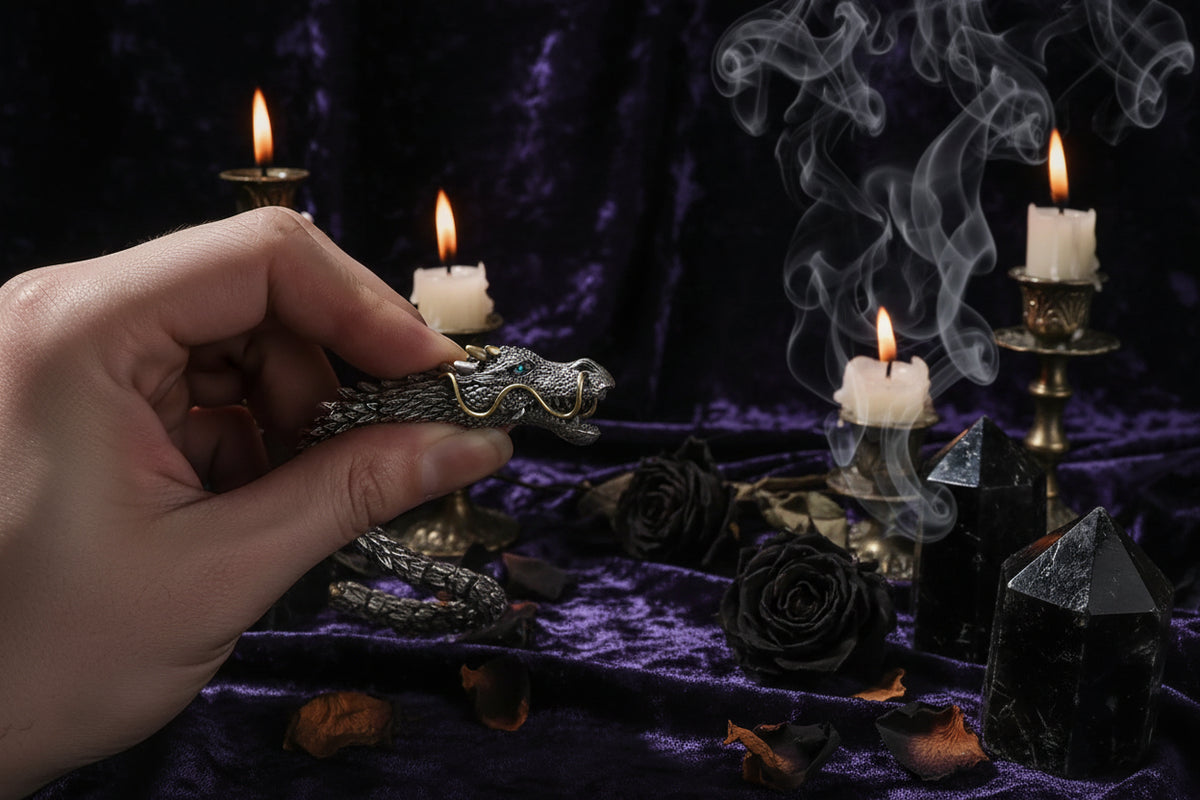 Elderwyrm Dragon Bracelet - Sorceress Sanctuary 18cm-20cm-22cm-23cm-24cm