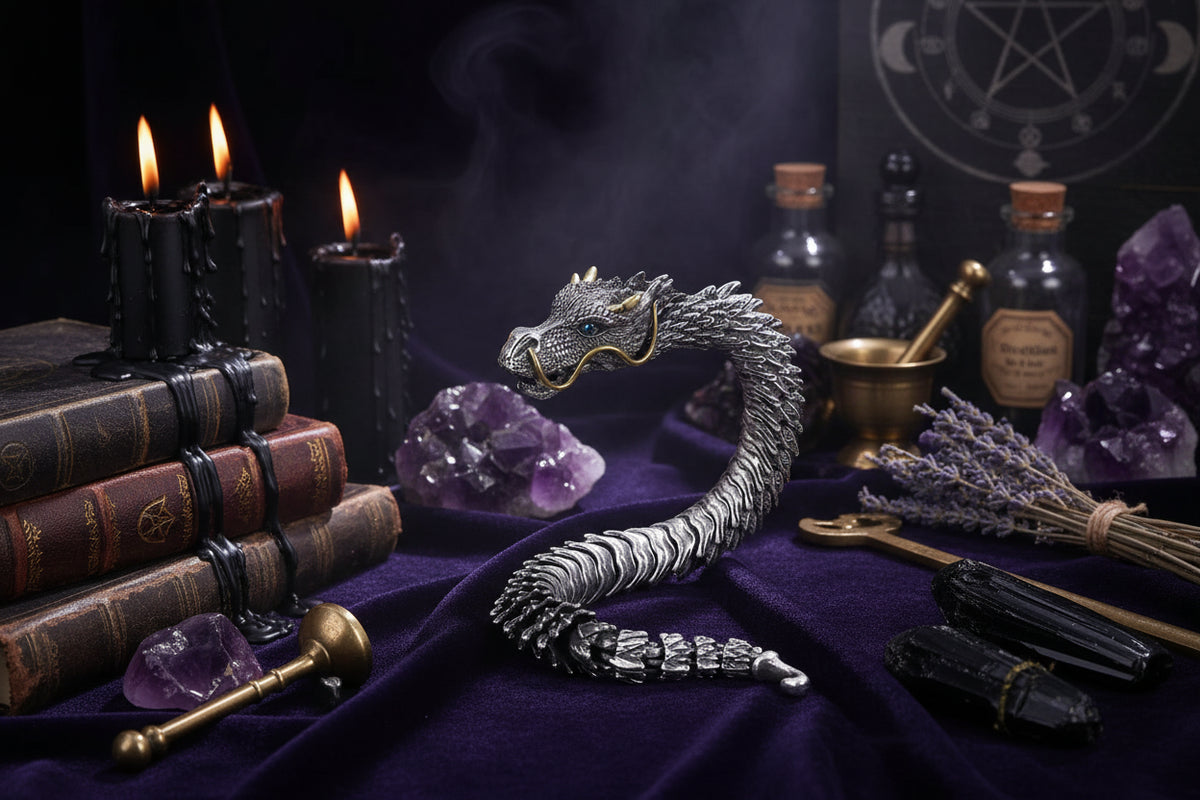 Elderwyrm Dragon Bracelet - Sorceress Sanctuary 18cm-20cm-22cm-23cm-24cm