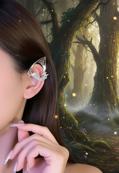 Elf Cuff Earrings - Sorceress Sanctuary Silvery / 1 PC Left-Silvery / 1 PC Right-Silvery / 1 Pair