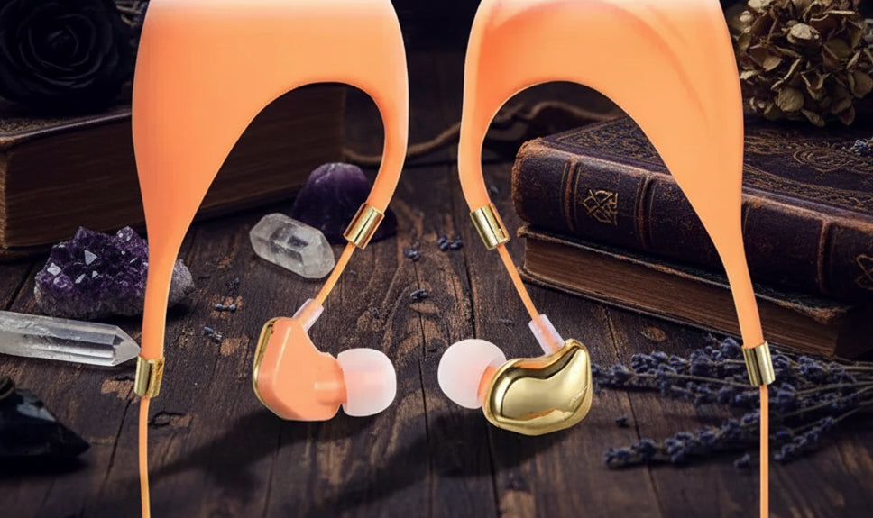 Elf Ear Headphones - Sorceress Sanctuary Line-Yellow+Bluetooth