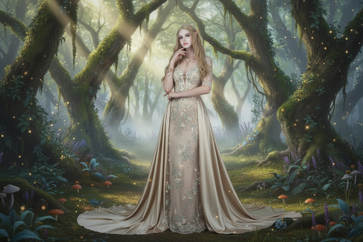 Elf Wig Set - Sorceress Sanctuary Picture color