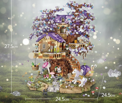 Elven Tree House - Sorceress Sanctuary Spirit Tree House
