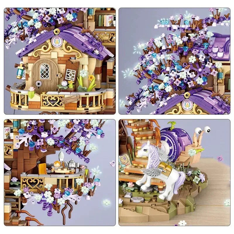 Elven Tree House - Sorceress Sanctuary Spirit Tree House