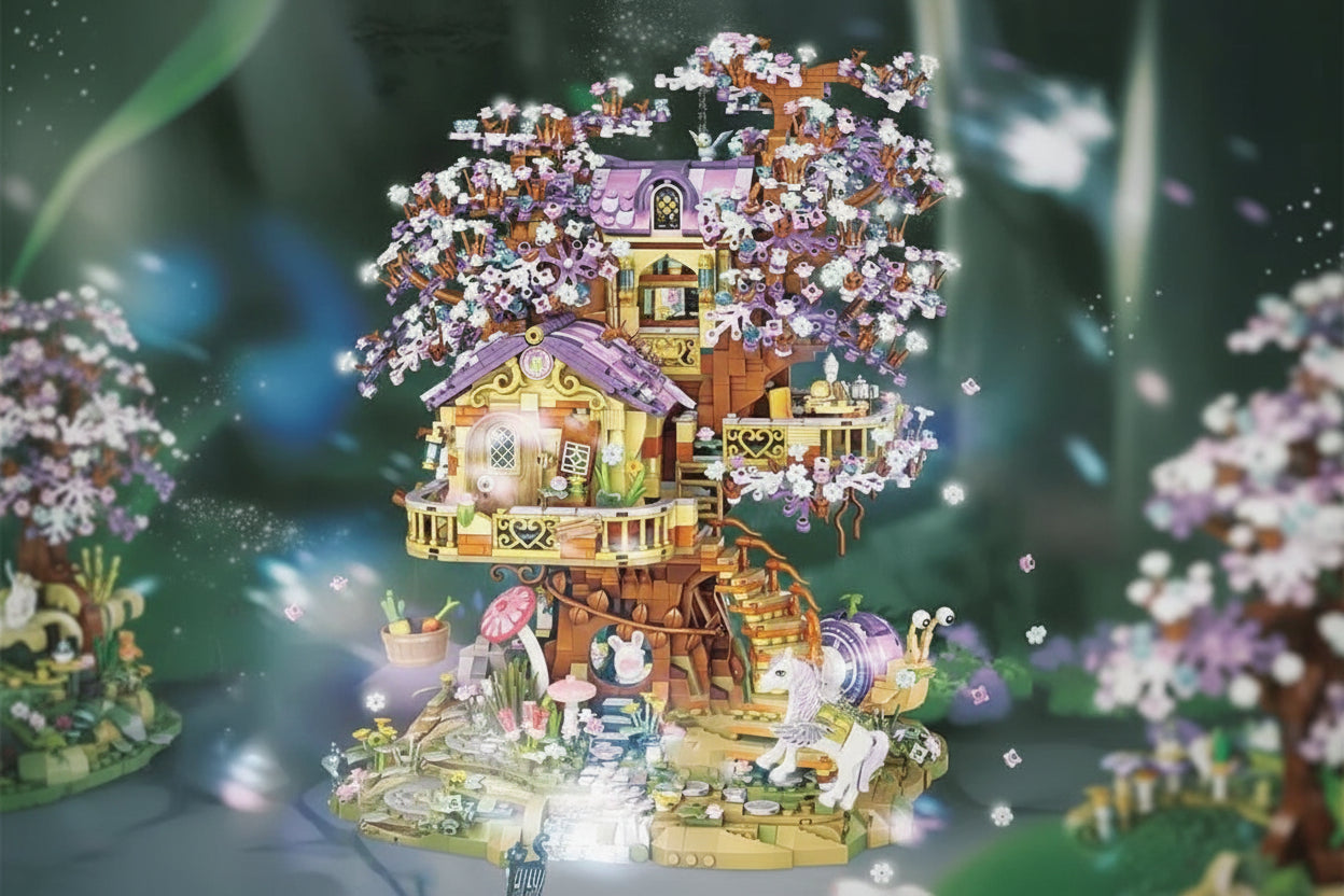 Elven Tree House - Sorceress Sanctuary Spirit Tree House