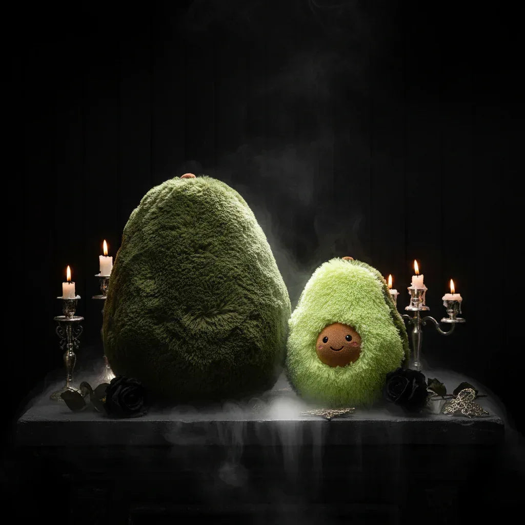 Enchanted Avocado Plush - Sorceress Sanctuary Green / 20cm-Green / 25cm-Green / 30cm-Green / 38cm-Green / 40cm