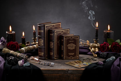 Enchanted Grimoire - Sorceress Sanctuary RED / M-Green / L-Brown / L-RED / L-Brown / M
