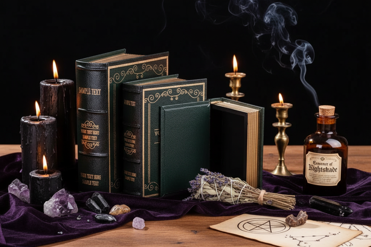 Enchanted Grimoire - Sorceress Sanctuary RED / M-Green / L-Brown / L-RED / L-Brown / M