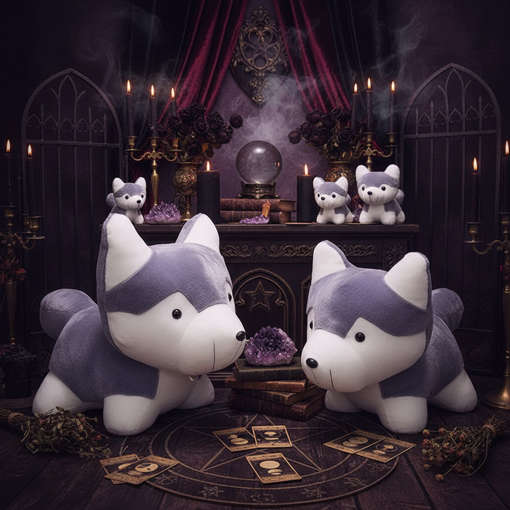 Enchanted Husky Plush - Sorceress Sanctuary Picture color / 20-Picture color / 25-Picture color / 35-Picture color / 43-Picture color / 50