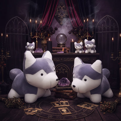 Enchanted Husky Plush - Sorceress Sanctuary Picture color / 20-Picture color / 25-Picture color / 35-Picture color / 43-Picture color / 50